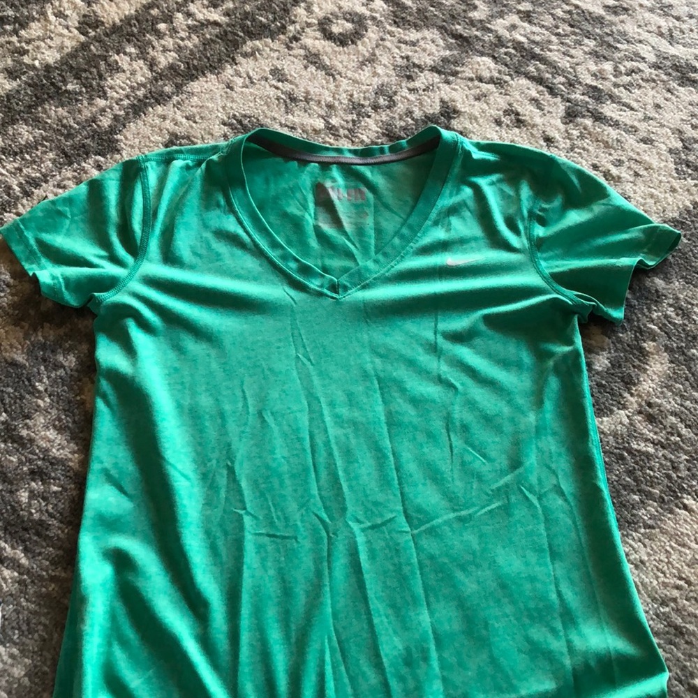 Dri-fit athletic shirt and v neck tee